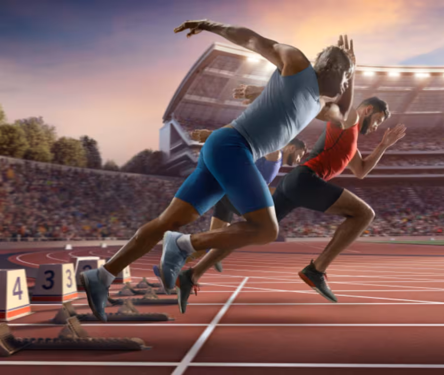 100m Maschile - Batterie